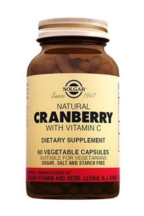 cranberry with vitamin c ne işe yarar